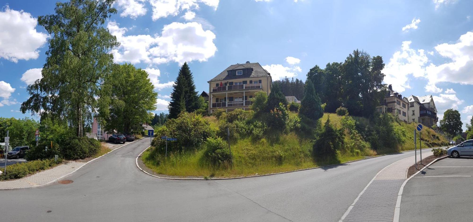 Ferienwohnungen Villa Goldbrunnen Bad Elster Exterior foto