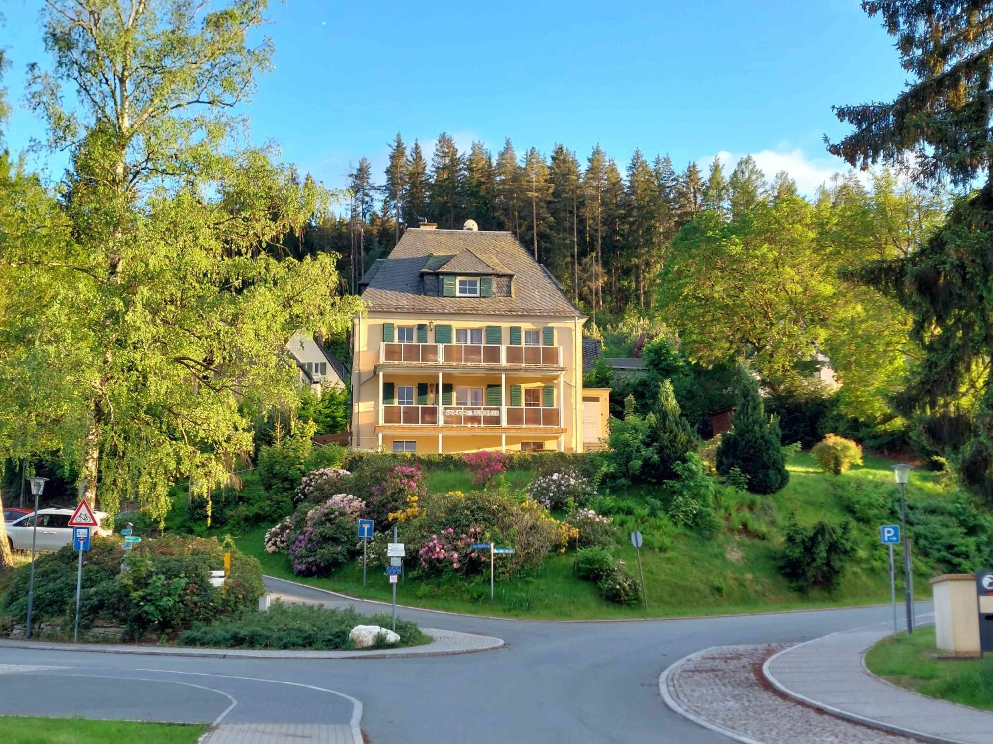 Ferienwohnungen Villa Goldbrunnen Bad Elster Exterior foto